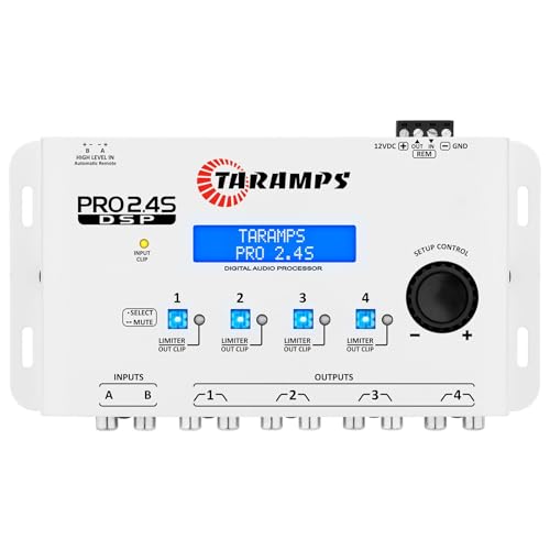 Amazon.co.jp: Taramps Pro 2.4S DSP ホワイトクロスオーバーフル